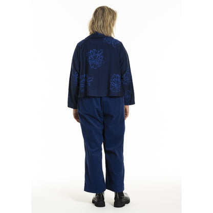 Gozzip Woman GZoe Shirt Jacket Shirt Jacket Royal Blue