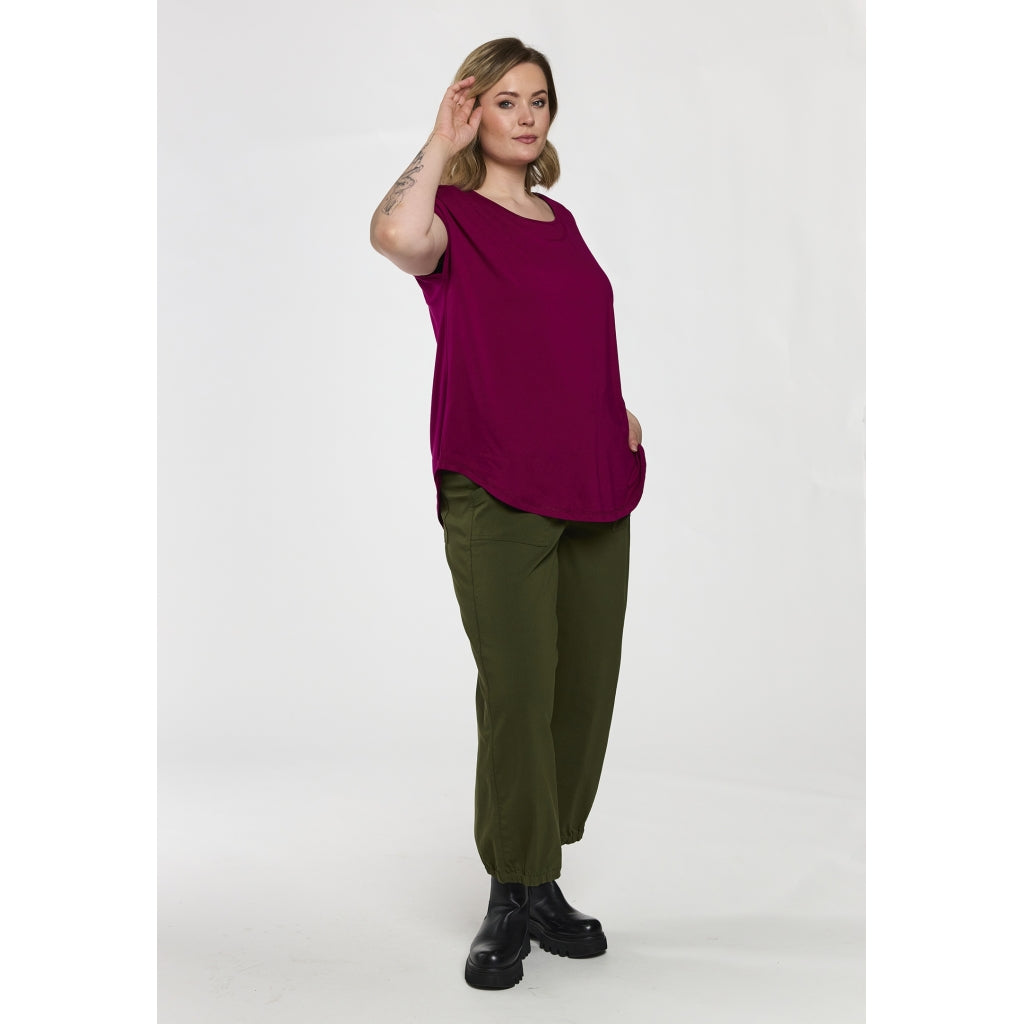 Gozzip Woman Gitte T-shirt T-Shirt 1 Raspberry