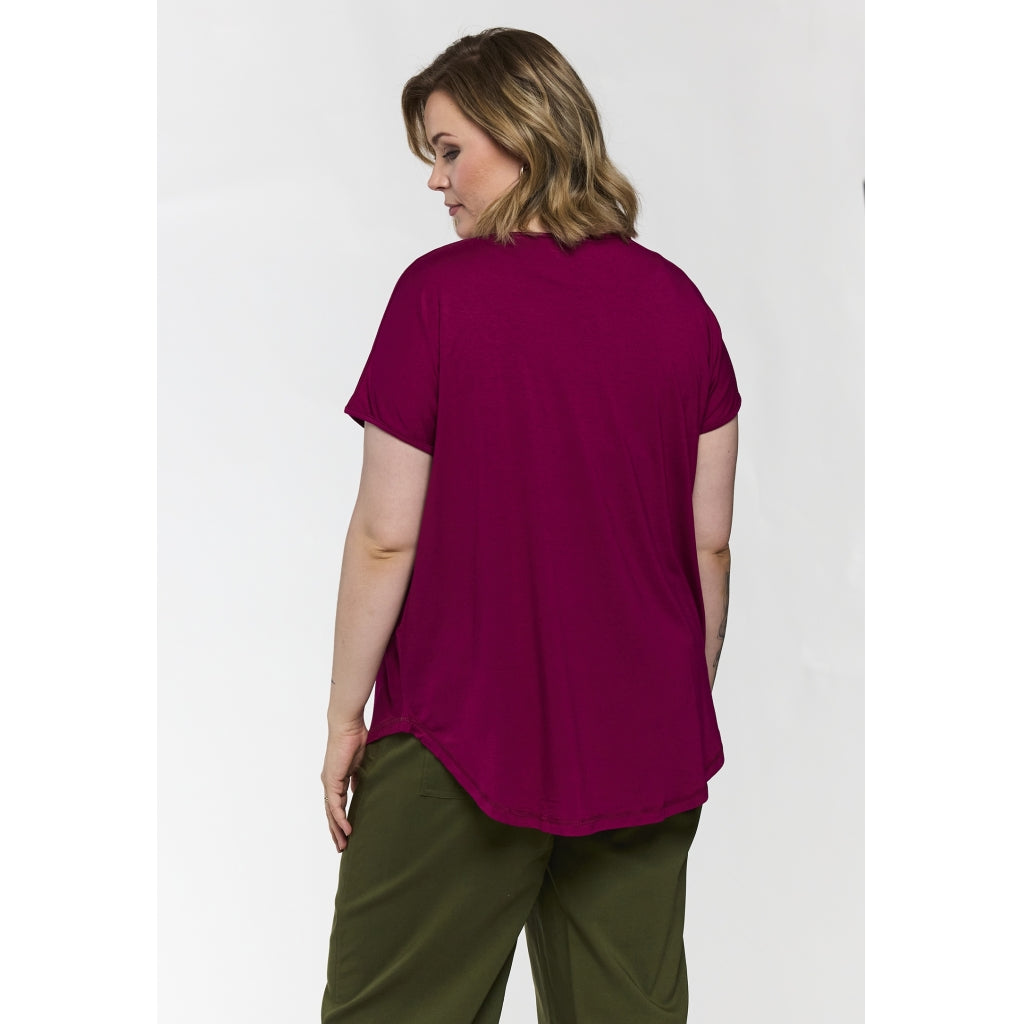 Gozzip Woman Gitte T-shirt T-Shirt 1 Raspberry