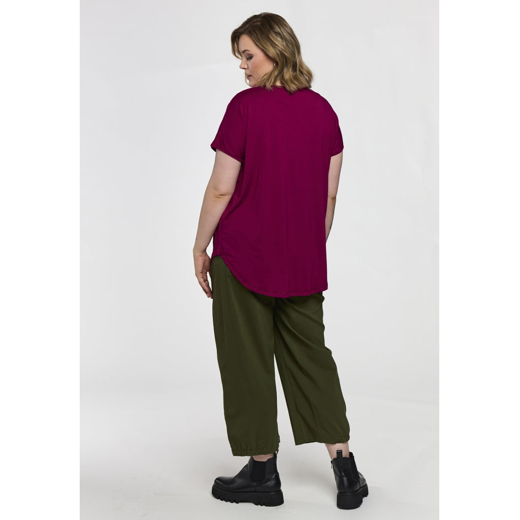 Gozzip Woman Gitte T-shirt T-Shirt 1 Raspberry