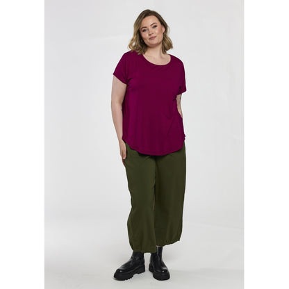 Gozzip Woman Gitte T-shirt T-Shirt 1 Raspberry