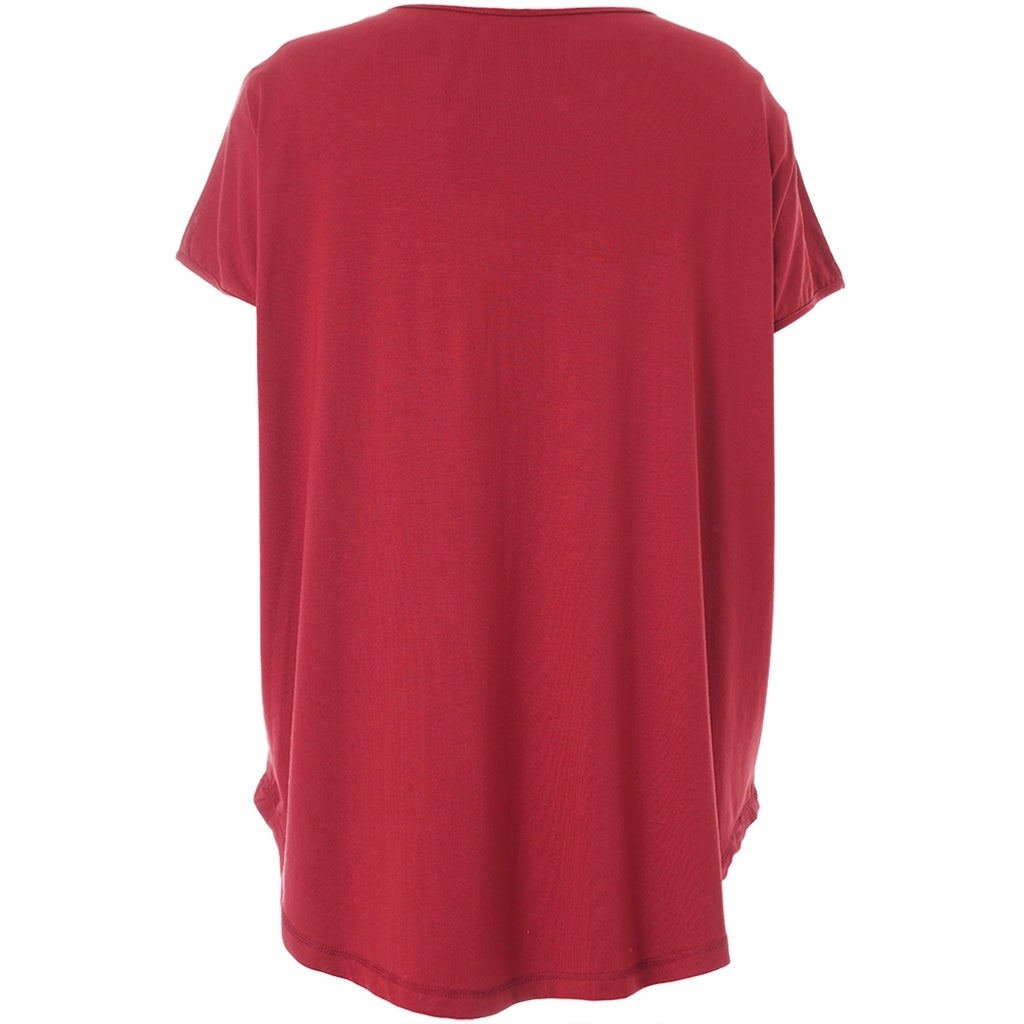 Gozzip Woman Gitte T-shirt with print T-Shirt Scarlet