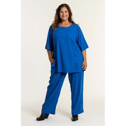 Gozzip Woman Lissi Loose Pants - FLERE FARVER Loose Pant Blue